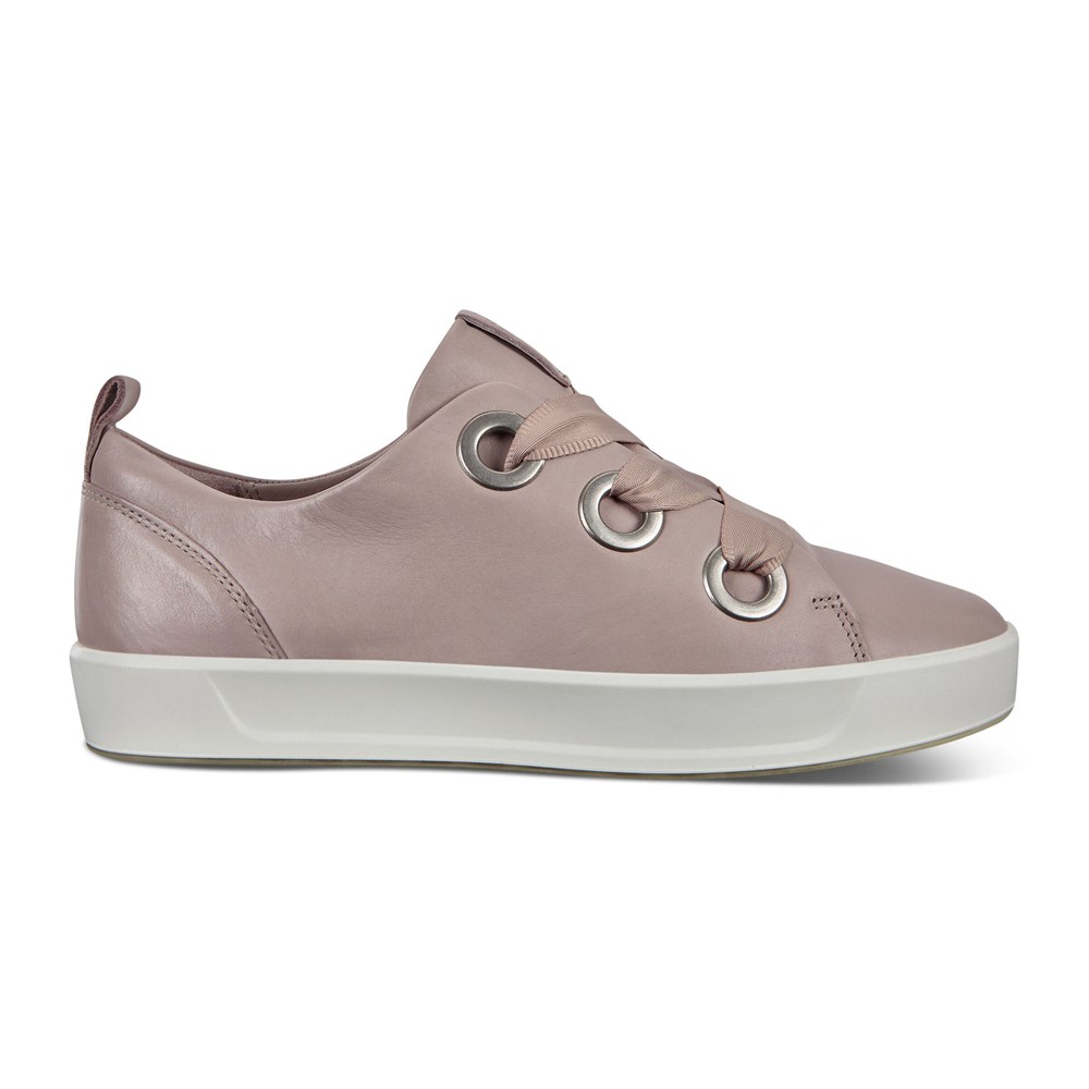 Tenis Mujer - ECCO Soft 8 3-Eyelet - Grises - NXU502196